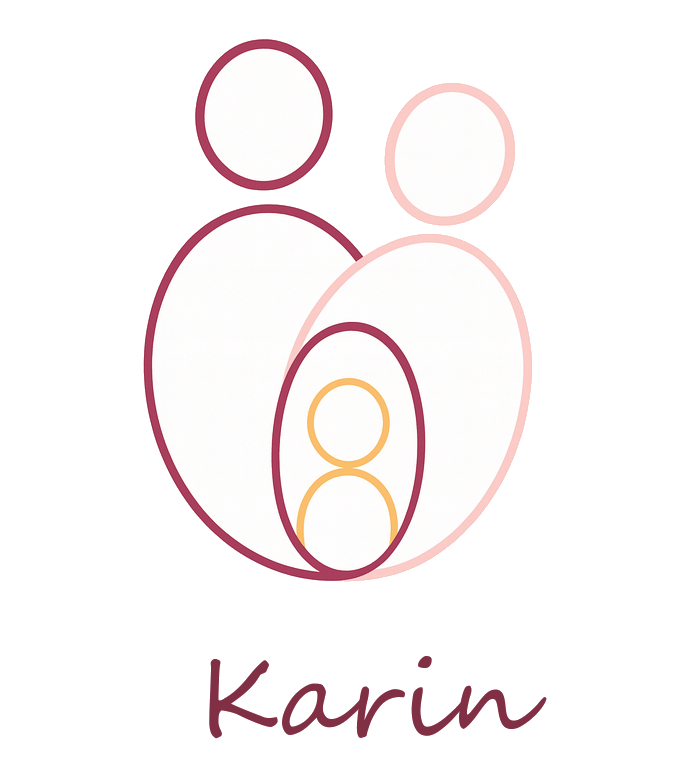Logo webstie 2025 - Karin - smalle rand - transparant Logo Karin Francken website 2025